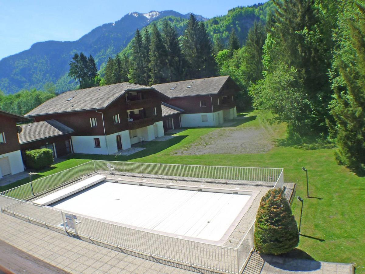 Appartement Confortable Avec Piscines, Terrasse Et Parking A Samoens - Fr-1-629-100 المظهر الخارجي الصورة